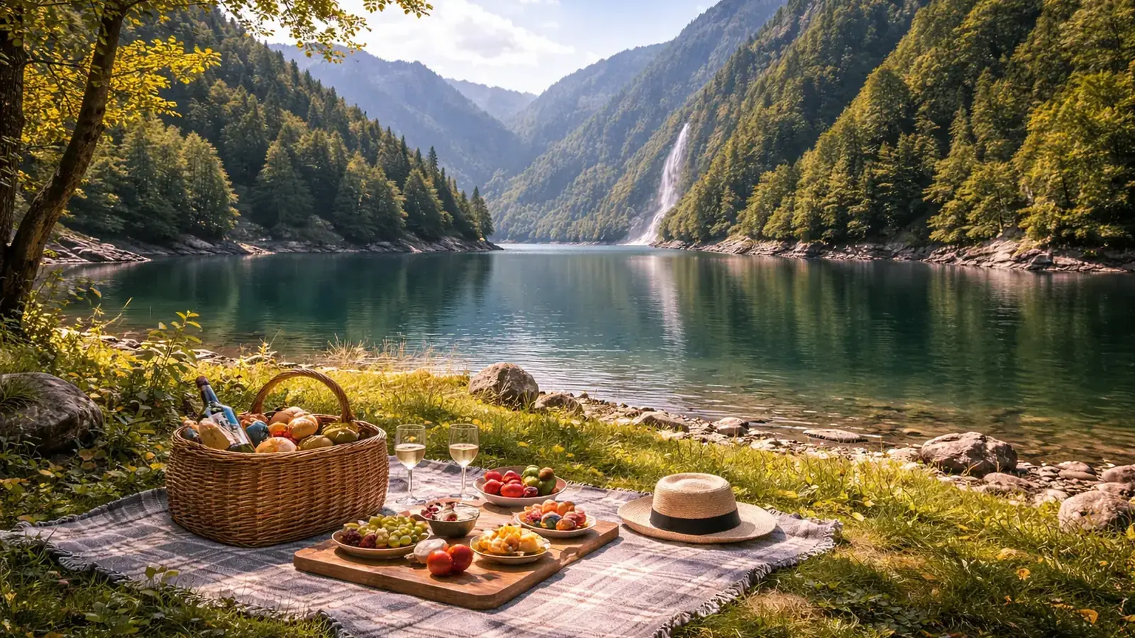 Озеро Амткел + пикник