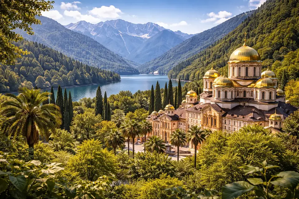 Новый Афон + Рица