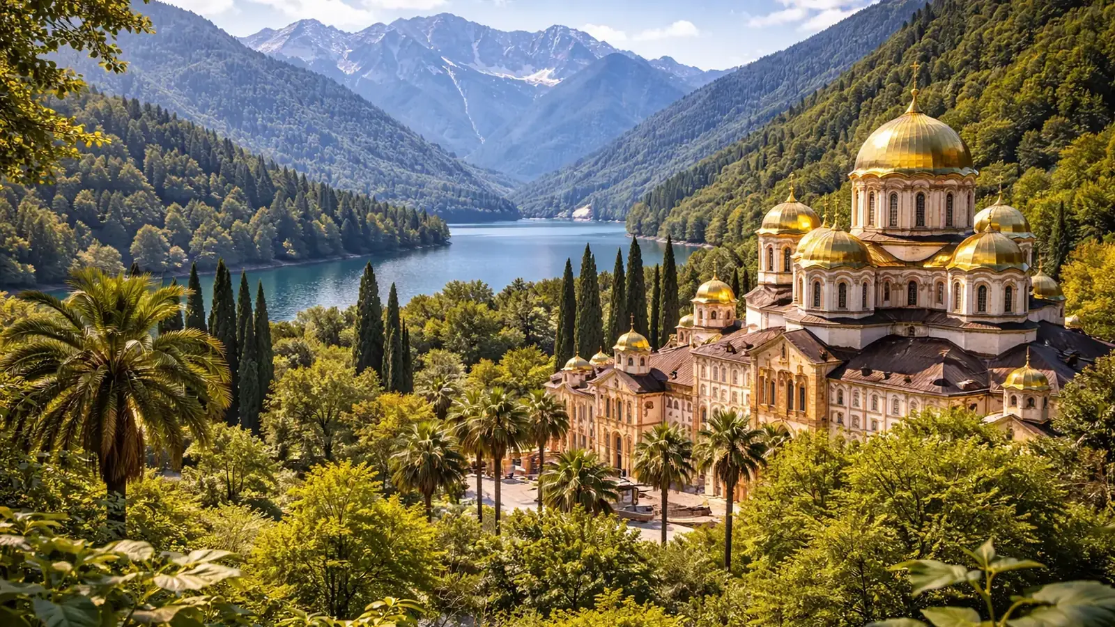 Новый Афон + Рица