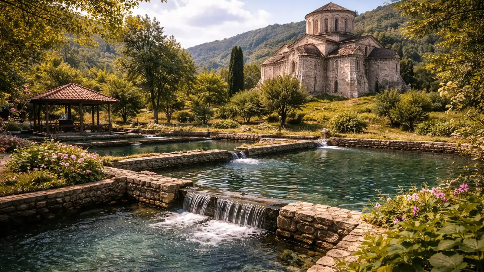 Форелевое хозяйство + Драндский собор