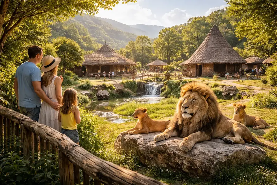 Парк львов + этно-парк «Апсны»