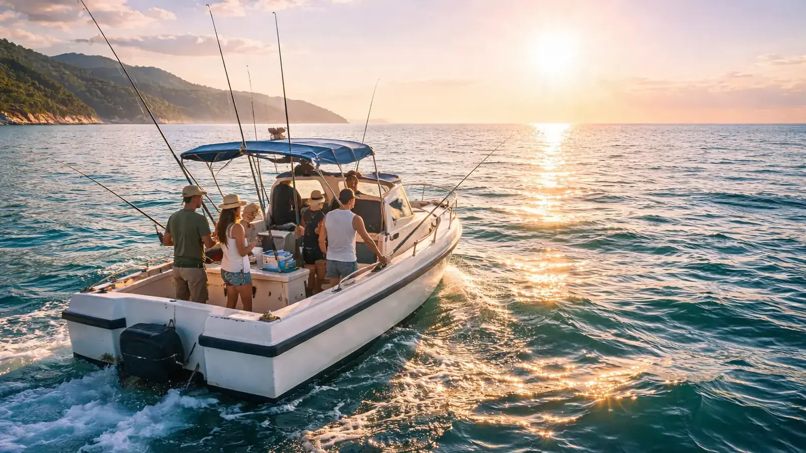 Увлекательная рыбалка на море