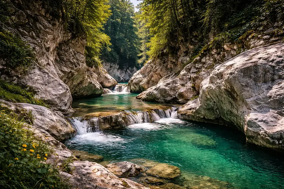 Хашупсинский каньон + Белые скалы + Форелевое хозяйство