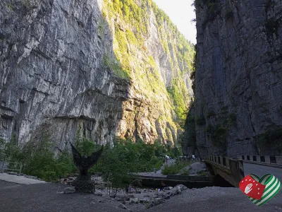 Рица + Гегский водопад + Молочный водопад