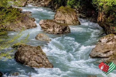 Город герой Ткуарчал + 3 водопадов